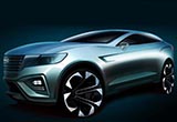 造型酷似奔馳GLE Coupe！比速發(fā)布SUV概念車