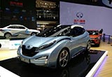 北汽新能源EX3概念車 內飾簡潔/科技感十足
