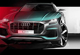 旗艦轎跑SUV 奧迪Q8將于6月全球首發(fā)