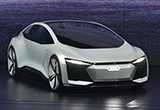 奧迪電動概念車Aicon首秀 最大續(xù)航800km