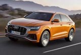 轎跑SUV尤物駕臨 奧迪Q8無框車門獲大贊