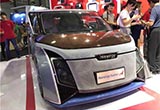 漢能大陽(yáng)能汽車(chē)亮相CES 百公里加速9.5s