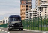 這輛自動駕駛公交車 變身“粉絲擺渡車”