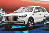 紅旗HS7效果圖曝光 中大型SUV/明年上市
