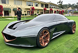 現(xiàn)代純電動概念車Genesis Essentia亮相車展