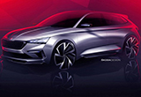 斯柯達(dá)Vision RS假想圖曝光 巴黎車展發(fā)布