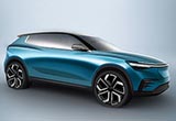 ENOVATE首款車型官圖發(fā)布 定位中型純電SUV