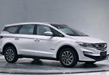 尺寸超別克GL6/油耗1.6L 吉利插電混動MPV