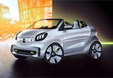 Smart ForEase純電動概念車將亮相巴黎車展