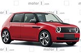 PK電動(dòng)MINI 本田Urban EV量產(chǎn)版假想圖曝光