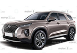 現(xiàn)代SUV Palisade渲染圖曝光 2019年亮相