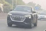 奧迪e-tron國內(nèi)路試諜照 取消電子外后視鏡