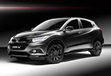 本田發(fā)布HR-V Sport車型的官圖 暗黑系風格