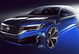 美版Passat預(yù)告圖發(fā)布 2019年北美車展首發(fā)