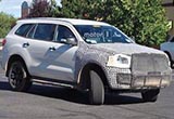 福特全新越野四門車型曝光 將于2020年亮
