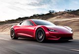 特斯拉純電跑車 續(xù)航超1000km/134.8萬(wàn)起售