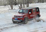 讓硬派越野車盡情漂移 冰雪試駕BJ40 PLUS