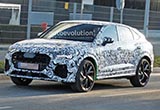 全新奧迪RS Q4實車曝光 溜背造型+2.5T引擎