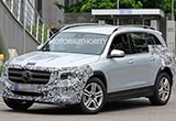 奔馳全新GLB實車曝光 9月亮相/競爭奧迪Q3