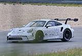官方车手试车 保时捷911 GT3 R测试谍照曝光