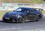 配备全新后尾翼 保时捷911 GT3路试谍照