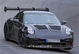 全新911 GT3 RS纽北路试 造型更加激进