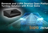 瑞薩和LUPA推出開放式交鑰匙解決方案