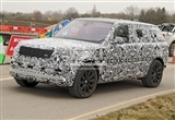 2022款路虎揽胜测试原型车第三次曝光