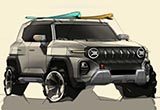 雙龍全新SUV概念車預告圖 可玩性會很高