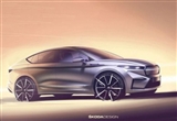 1月31日亮相 斯柯達ENYAQ COUPE iV預(yù)告圖