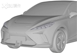 名爵全新純電動(dòng)車專利圖曝光 全新外觀