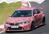 将于6月亮相 本田Civic Type R赛道测试谍照