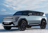 起亞純電SUV EV9渲染圖曝光 將于明年亮相
