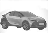 豐田全新車型外觀曝光 或?yàn)樾乱淮鶦-HR