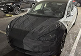 或明年上市 新款特斯拉Model 3实车曝光