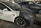 疑似改款Model 3曝光 车头车尾设有伪装
