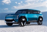 定位純電中大型SUV 起亞EV9或?qū)?月中旬亮相