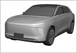 代號E0Y 奇瑞全新中大型純電SUV專利圖曝光