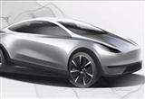 疑似特斯拉全新入門車型設(shè)計草圖曝光