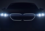 全新可發(fā)光格柵 BMW i5預(yù)告圖曝光