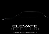 6月6日全球首發(fā) 本田Elevate最新預(yù)告圖發(fā)布