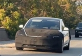 全面升级 全新特斯拉Model 3亮相北美街头