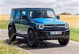 或定位純電中型SUV 曝奔馳“小G”假想圖