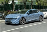 电动升降尾翼 领克纯电轿车谍照曝光
