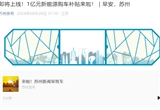 蘇州1億元新能源購車補(bǔ)貼即將上線