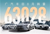 廣汽豐田8月銷(xiāo)量63028臺(tái)！將打造智能座艙