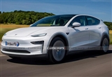 或采用比亞迪電池 特斯拉Model 2渲染圖曝光