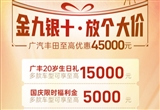 廣汽豐田官宣10月可享至高4.5萬元優(yōu)惠