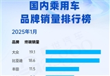 新能源與燃油車博弈 國內(nèi)乘用車銷量排行榜