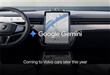 升级Gemini AI功能 沃尔沃EX90成为首搭车型
